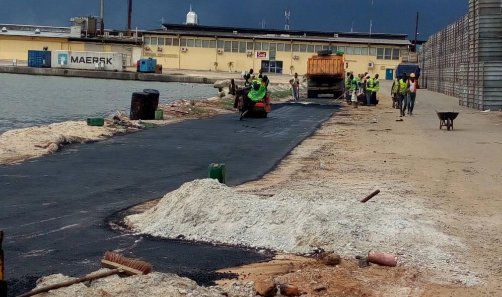 Travaux d'aménagement au Port Autonome d'Abidjan