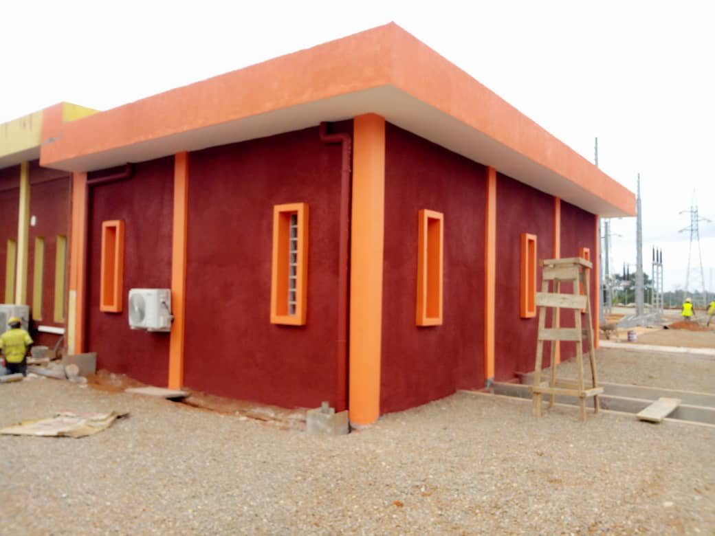 Extension du bâtiment de commande · ABENGOUROU